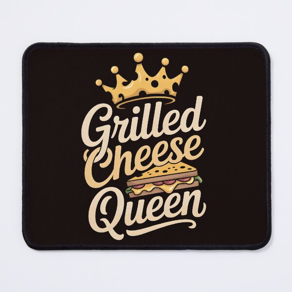 Item preview, Grilled Cheese Queen Funny Cheese Lover designed and sold by Redgiant87x.