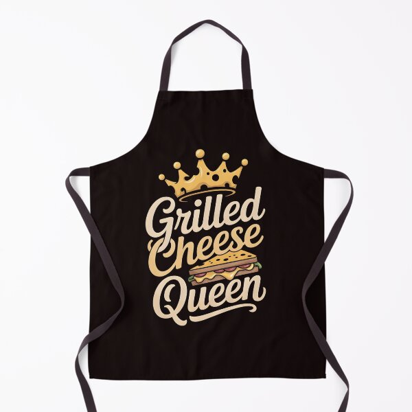Item preview, Grilled Cheese Queen Funny Cheese Lover designed and sold by Redgiant87x.