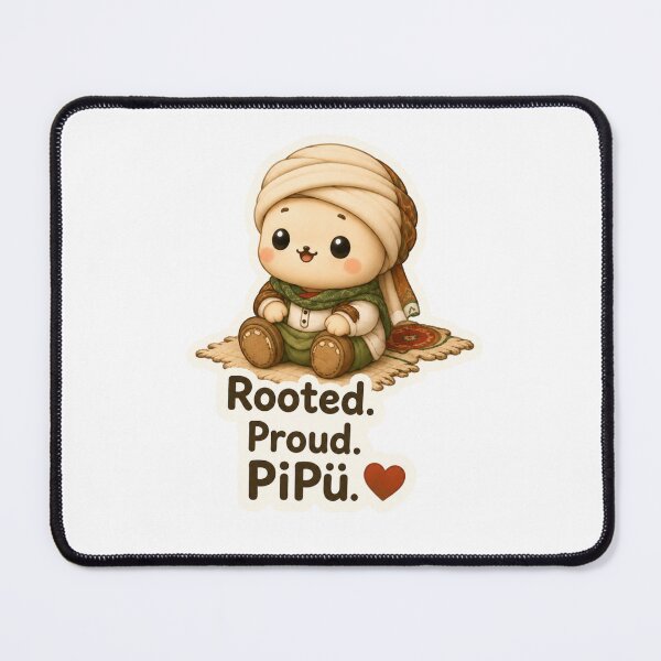 Item preview, Rooted. Proud. PiPü ❤️ | Cute Sudanese Cultural Character designed and sold by Rooted Culture.