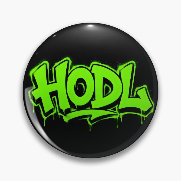 Item preview, HODL Neon Graffiti Crypto Streetwear designed and sold by PatysArt.