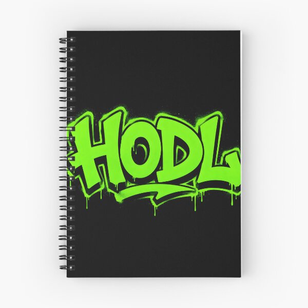 Artikelvorschau, HODL Neon Graffiti Crypto Streetwear entworfen und verkauft von PatysArt.