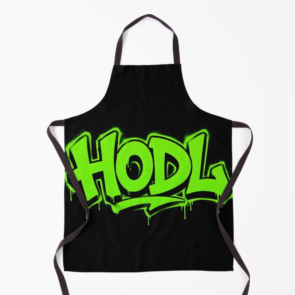 Item preview, HODL Neon Graffiti Crypto Streetwear designed and sold by PatysArt.
