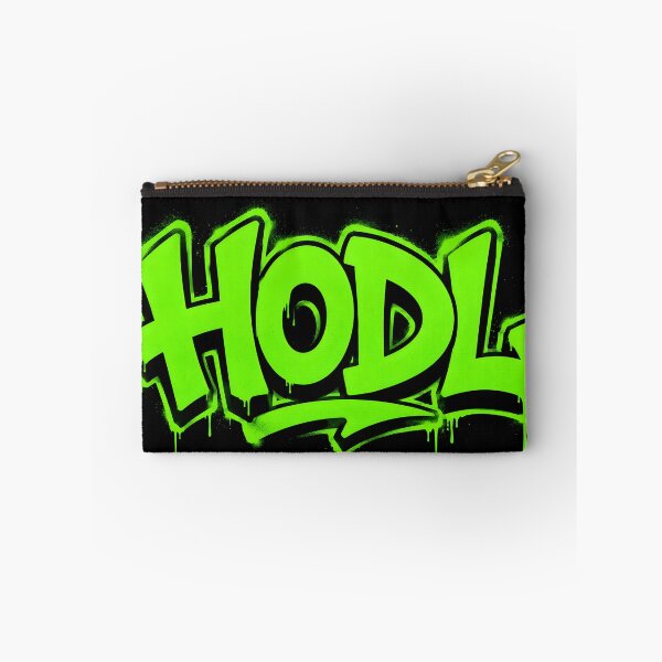 Item preview, HODL Neon Graffiti Crypto Streetwear designed and sold by PatysArt.