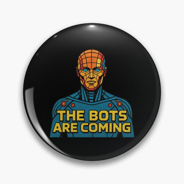 Item preview, Humanoid robot AI Robots Future Tech Design | The Bots Are Coming Futuristic  designed and sold by TEEJAMBOREE.