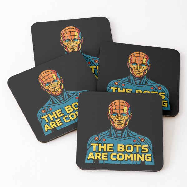 Item preview, Humanoid robot AI Robots Future Tech Design | The Bots Are Coming Futuristic  designed and sold by TEEJAMBOREE.
