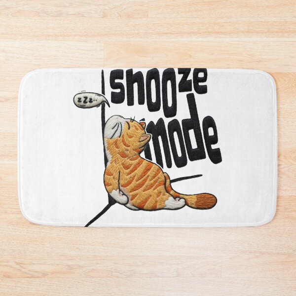 Item preview, Snooze mode cat Embroidery designed and sold by LiuTiuuu.