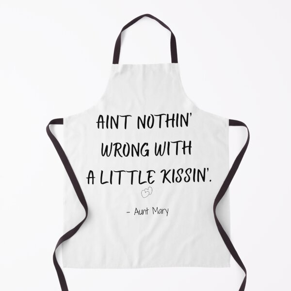 Item preview, Ain’t Nothin’ Wrong With A Little Kissin’ – Funny Southern Quote T-Shirt designed and sold by BlushingOrange.