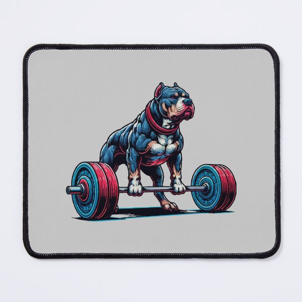 Item preview, Pitbull Deadlifting Shirt, Pit Bull Gym Workout Deadlift Gym designed and sold by mjohnson9.