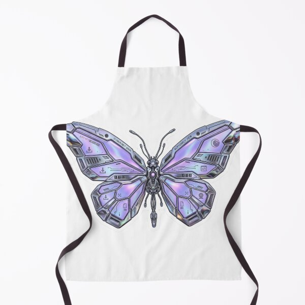 Item preview, Aesthetic Purple Tech Butterfly - Cyberpunk Butterfly Art designed and sold by JeevanStickers.