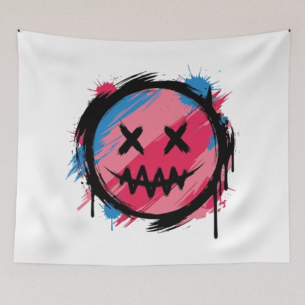 Item preview, Evil smiley face designed and sold by Knowvhere.