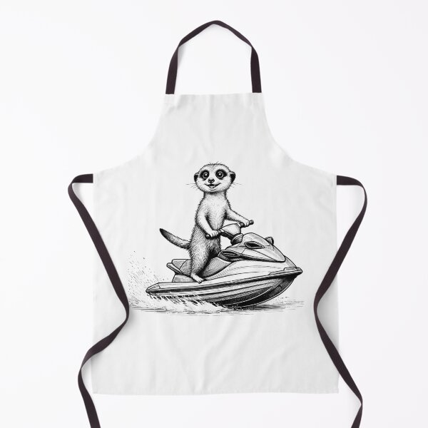 Item preview, meerkat's jet ski fun designed and sold by heptenart.