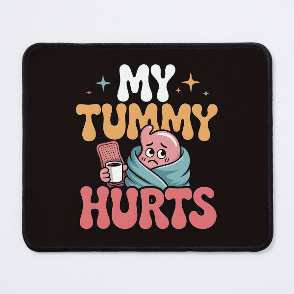 Item preview, My Tummy Hurts Funny Tummy Ache Shirt for Everyday Humor designed and sold by Redgiant87x.