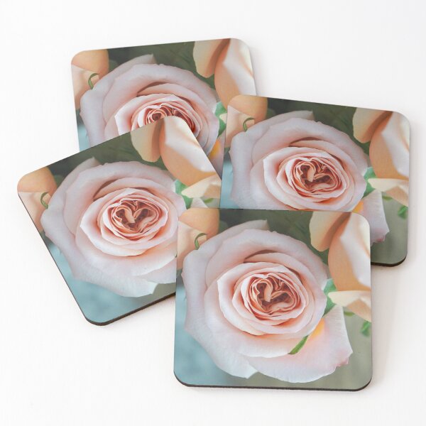 Item preview, The Heart That Waits to Blossom - Apricot Pink Rose designed and sold by Loveisthebtwd.