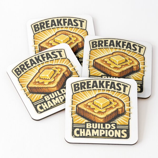 Item preview, Breakfast Champions Poster designed and sold by Imaginarium of Chaos falcon88 .
