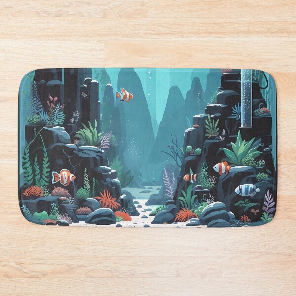 Item preview, Aquarium view designed and sold by heptenart.