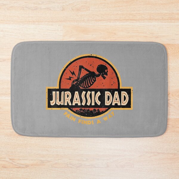 Item preview, Jurassic Dad Pain Finds A Way Funny Sarcastic Skeleton designed and sold by GreggRoss.