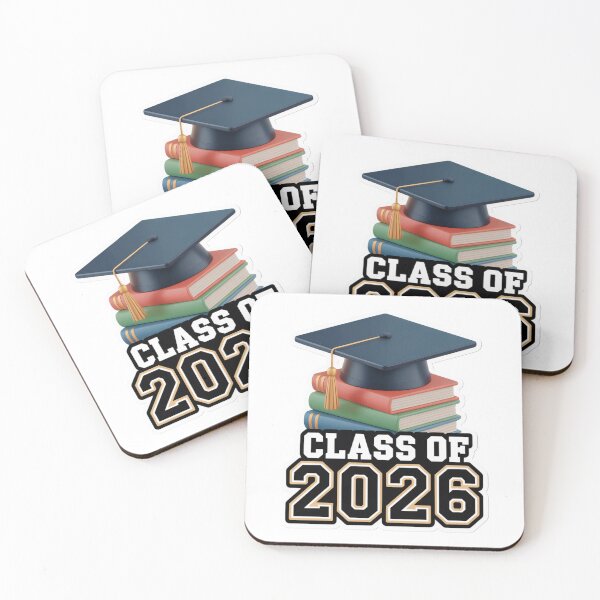 Item preview, Class of 2026 Graduation - Books and Cap Aesthetic Sticker designed and sold by M.Store.