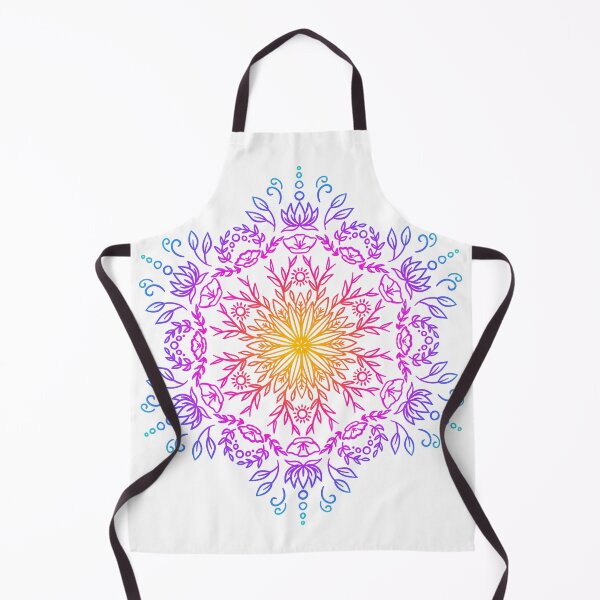Item preview, Spring Blossom Mandala - Rainbow designed and sold by halconiandesign.