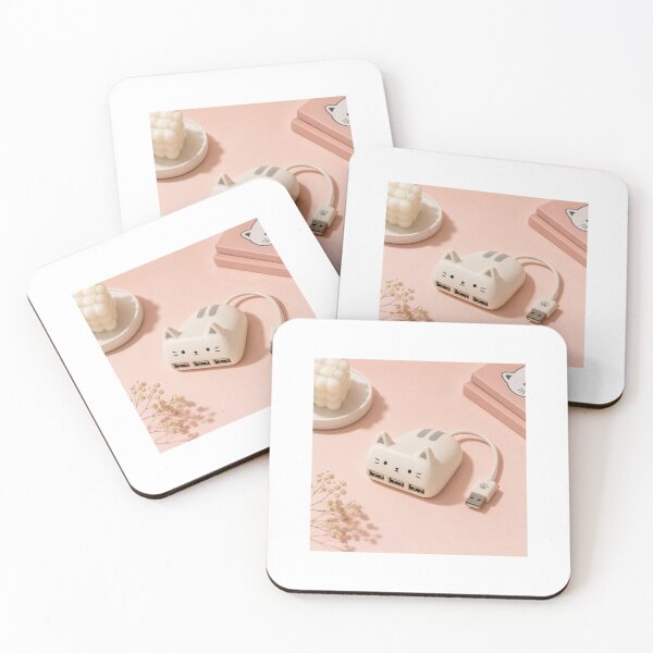 Item preview, Cute Kawaii Cat USB Hub Aesthetic designed and sold by LovelyCatGalaxy.