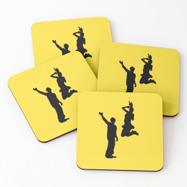 Item preview, glee cory monteith and naya rivera silhouette no text  designed and sold by trinketgal.