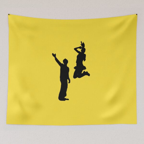 Item preview, glee cory monteith and naya rivera silhouette no text  designed and sold by trinketgal.