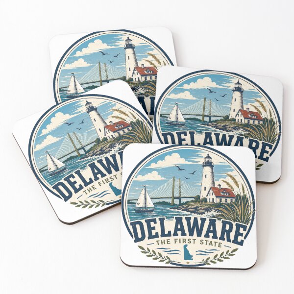 Item preview, Delaware State Print Logo / Delaware Pride designed and sold by Thehatinthecat.