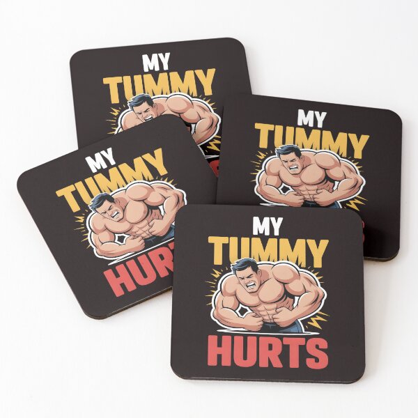 Item preview, My Tummy Hurts Cute and Funny Tummy Ache Survivor Design designed and sold by Redgiant87x.