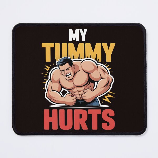 Item preview, My Tummy Hurts Cute and Funny Tummy Ache Survivor Design designed and sold by Redgiant87x.