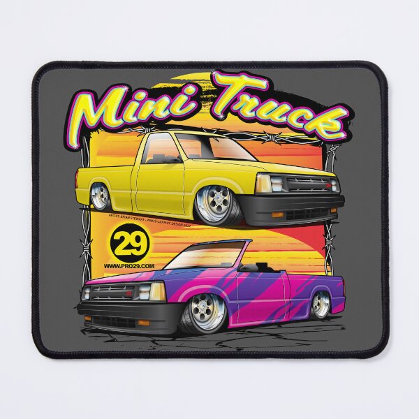 Item preview, Mini Truck Lowrider B-Series 90s Style designed and sold by Pro29Graphics.