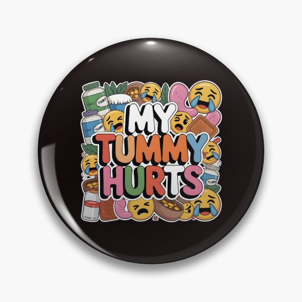 Item preview, My Tummy Hurts Viral Funny Tummy Ache Graphic designed and sold by Redgiant87x.