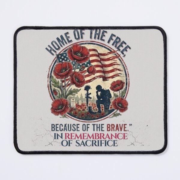 Item preview, Home Of The Free Because Of The Brave Vintage designed and sold by loccotown168.