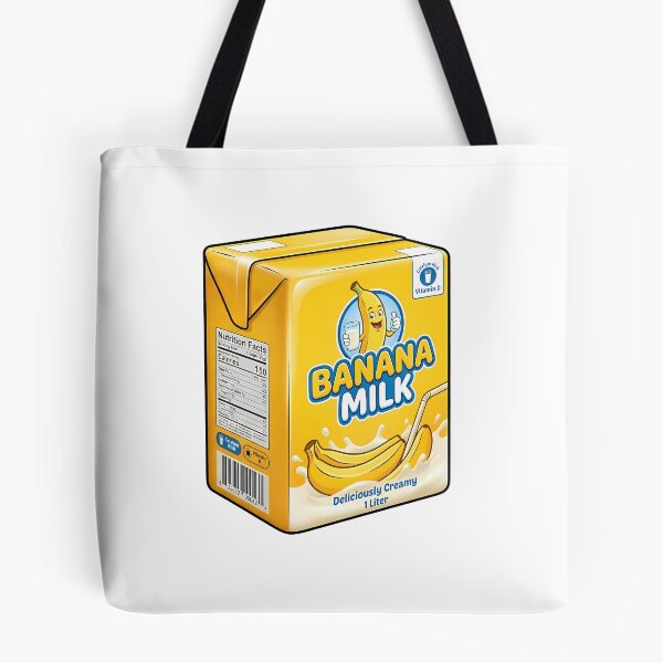 Item preview,  Cute Banana Milk – Sweet Kawaii Banana Drink Illustration designed and sold by BobaBunny76.