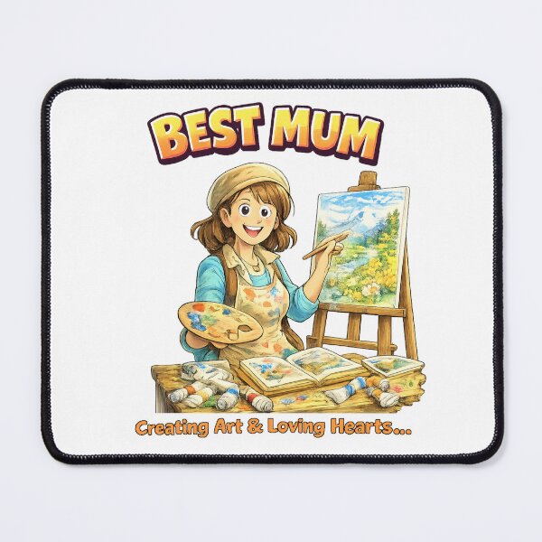 Item preview, Mum,Mom Best Mum Artist Painter designed and sold by JamesDunican.