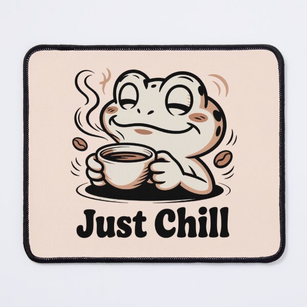 Item preview, frog - just chill designed and sold by 123ks.