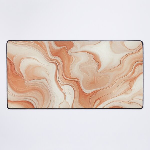 Item preview, Soft Peach Marble Pattern Cozy Neutral Aesthetic designed and sold by WildStroke.