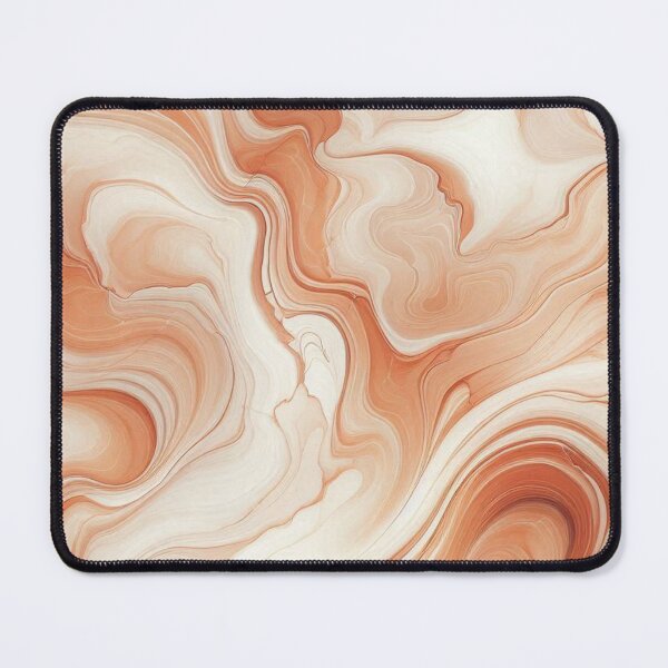 Item preview, Soft Peach Marble Pattern Cozy Neutral Aesthetic designed and sold by WildStroke.