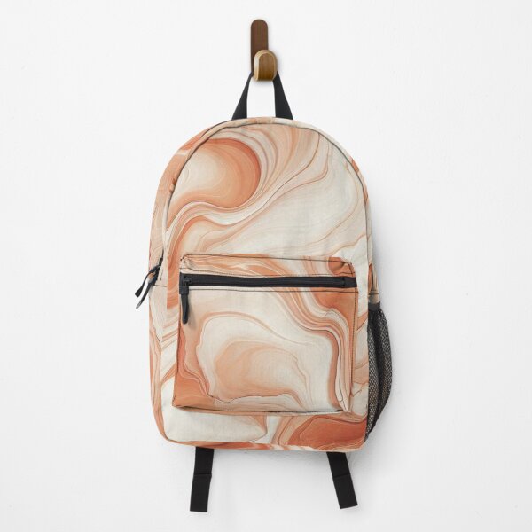 Item preview, Soft Peach Marble Pattern Cozy Neutral Aesthetic designed and sold by WildStroke.