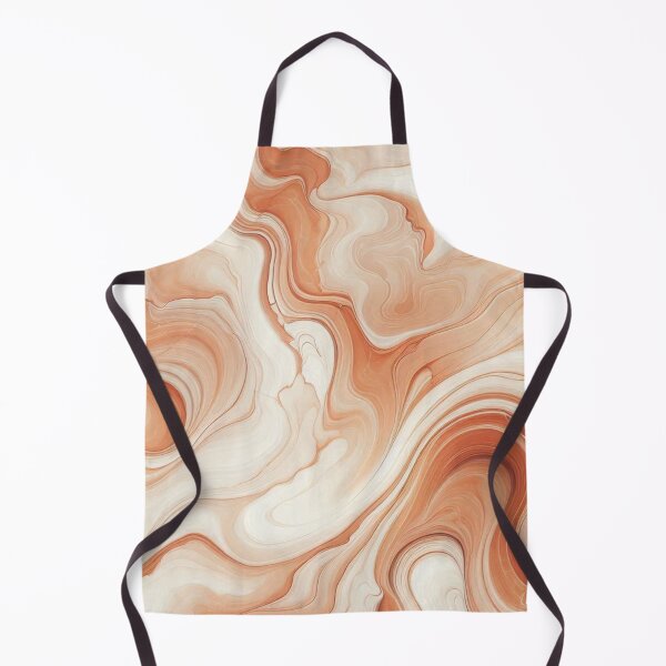 Item preview, Soft Peach Marble Pattern Cozy Neutral Aesthetic designed and sold by WildStroke.