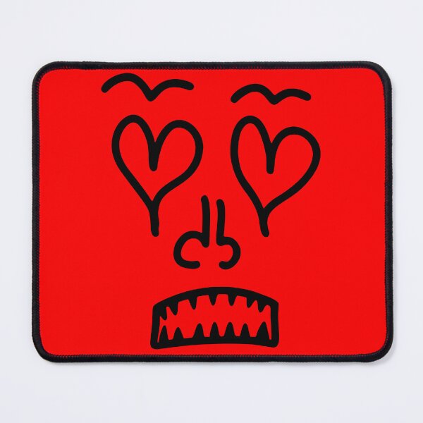 Item preview, Dark Abstract Doodle Face – Minimal Blackout Street Art designed and sold by felipemaldonadoart.