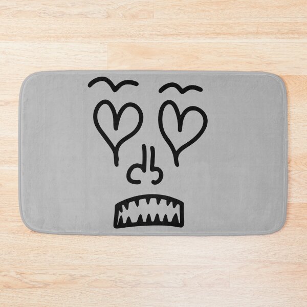Item preview, Dark Abstract Doodle Face – Minimal Blackout Street Art designed and sold by felipemaldonadoart.