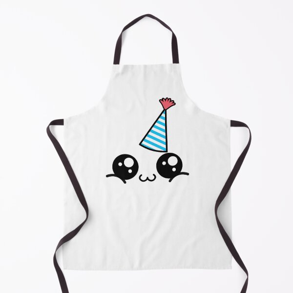Item preview, Cute kawaii happy owo face with birthday hat designed and sold by BlushyPrint.