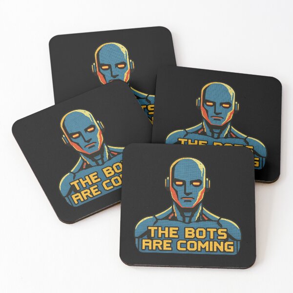 Item preview, Humanoid robot AI Robots Future Tech Design | The Bots Are Coming Futuristic  designed and sold by TEEJAMBOREE.