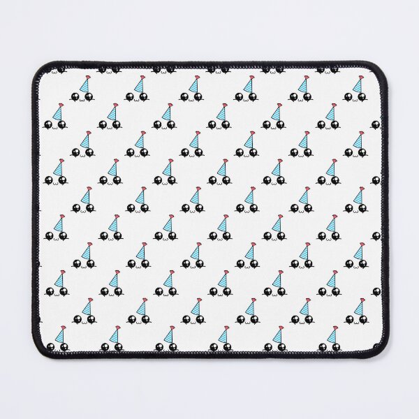Item preview, Cute kawaii happy owo face with birthday hat pattern designed and sold by BlushyPrint.