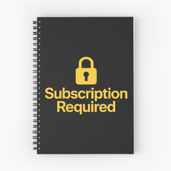 Item preview, Subscription Required designed and sold by NSMDesignByN8.