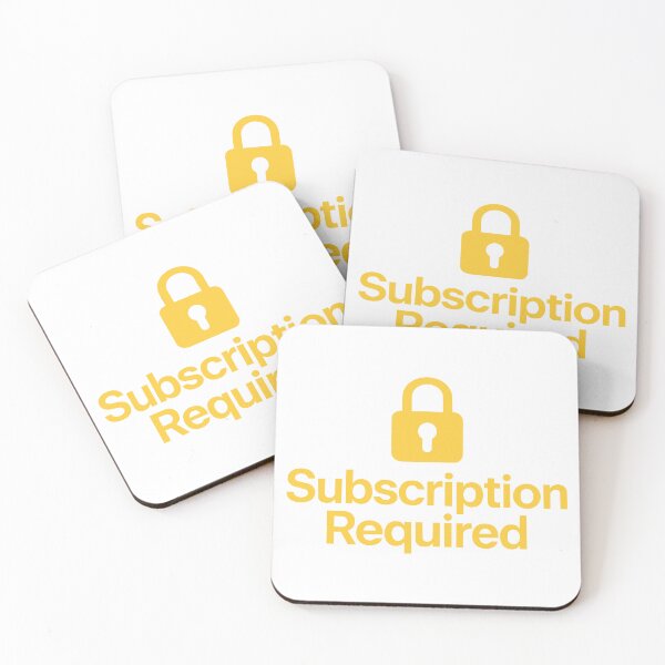 Item preview, Subscription Required designed and sold by NSMDesignByN8.