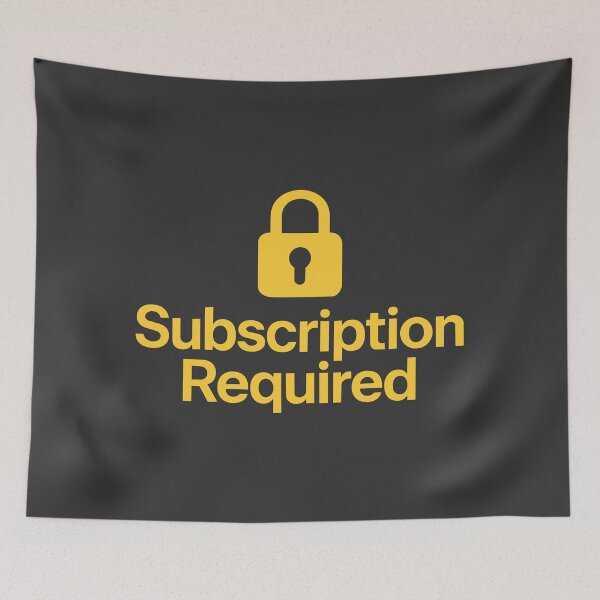 Item preview, Subscription Required designed and sold by NSMDesignByN8.
