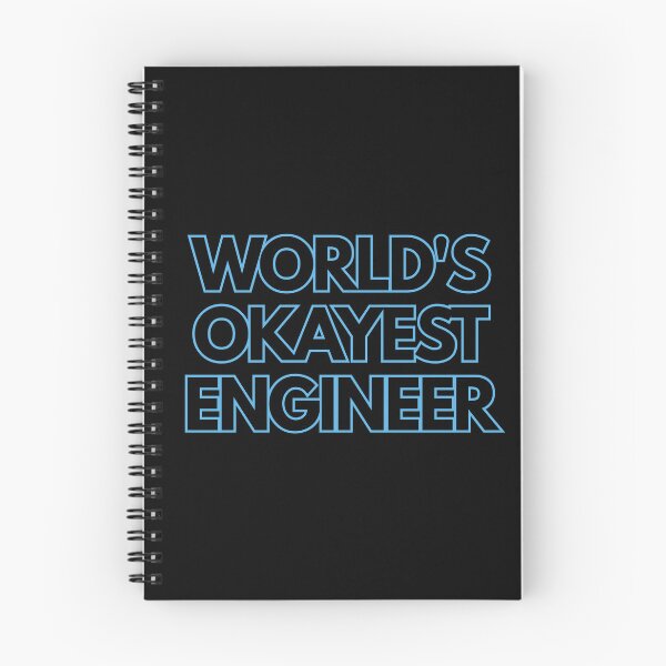 Item preview, World's Okayest Engineer Funny T-Shirt Humorous Engineering Gift Appreciation Tee designed and sold by BananaPrint.