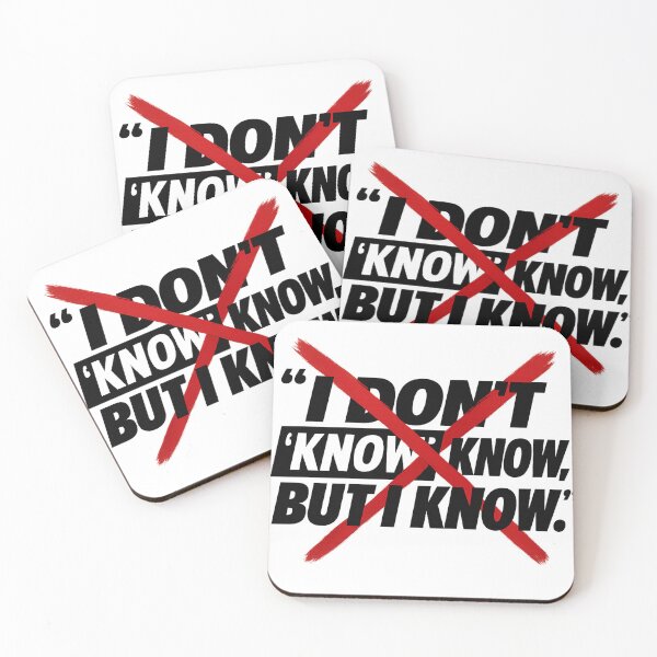 Item preview, I Don’t “Know” Know, But I Know designed and sold by Ruediaries.
