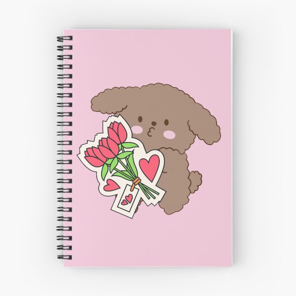 Item preview, Pupper with Tulips Design designed and sold by CarefulCreation.