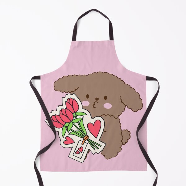 Item preview, Pupper with Tulips Design designed and sold by CarefulCreation.